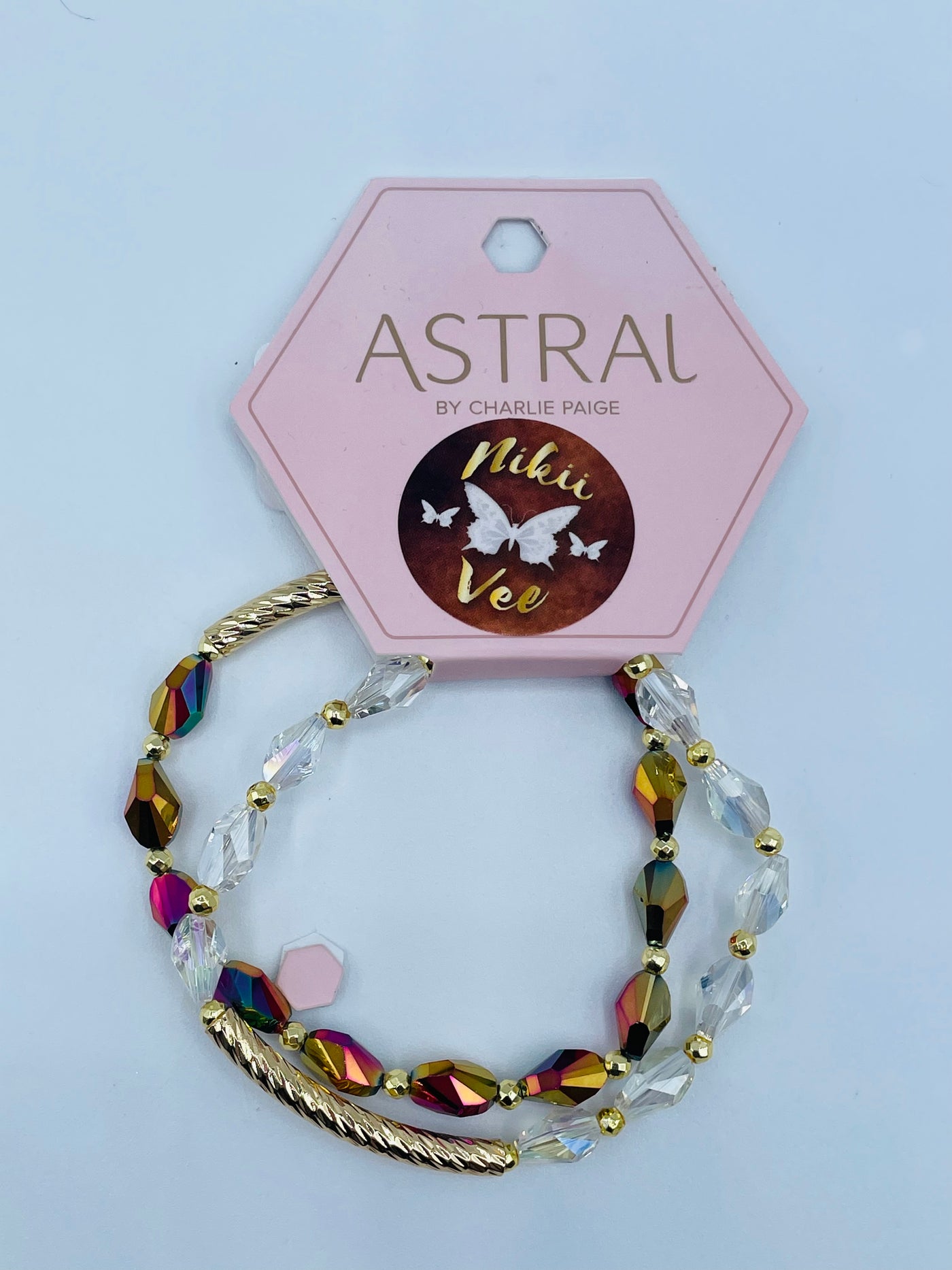 Mystery Astral Glass Bead Bracelets