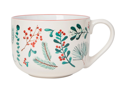 Winterberry Latte Mug