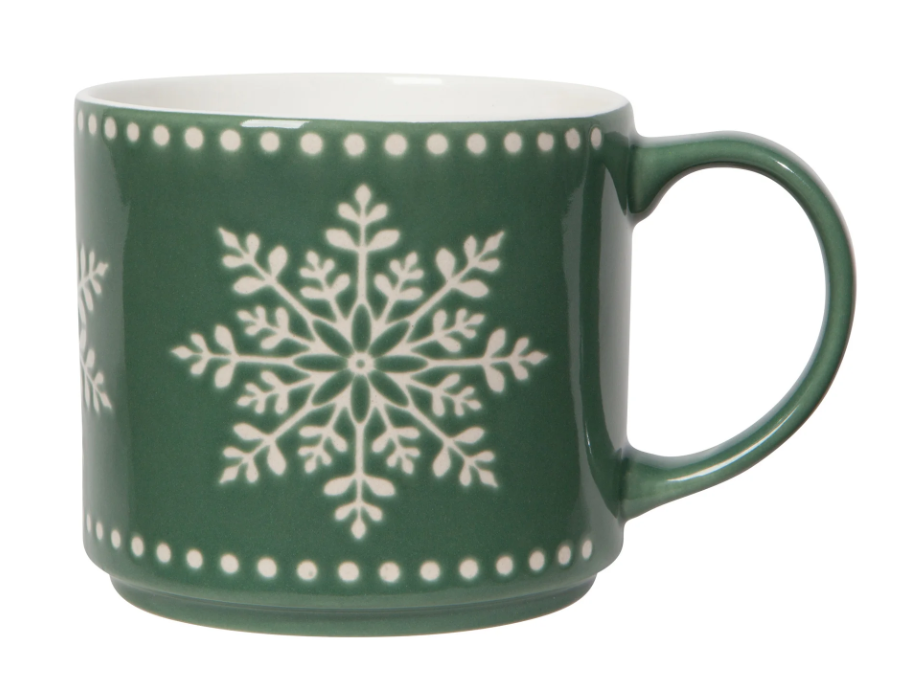 Snowflake Stacking Mug