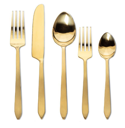 Gold Handle Small Spoon