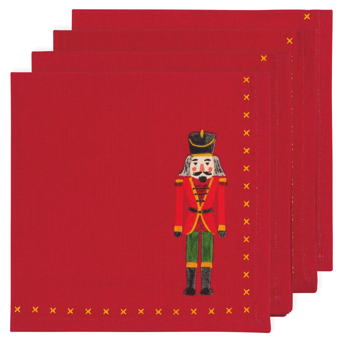 Nutcracker Printed Napkins