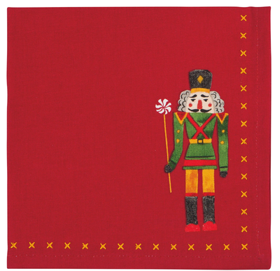 Nutcracker Printed Napkins