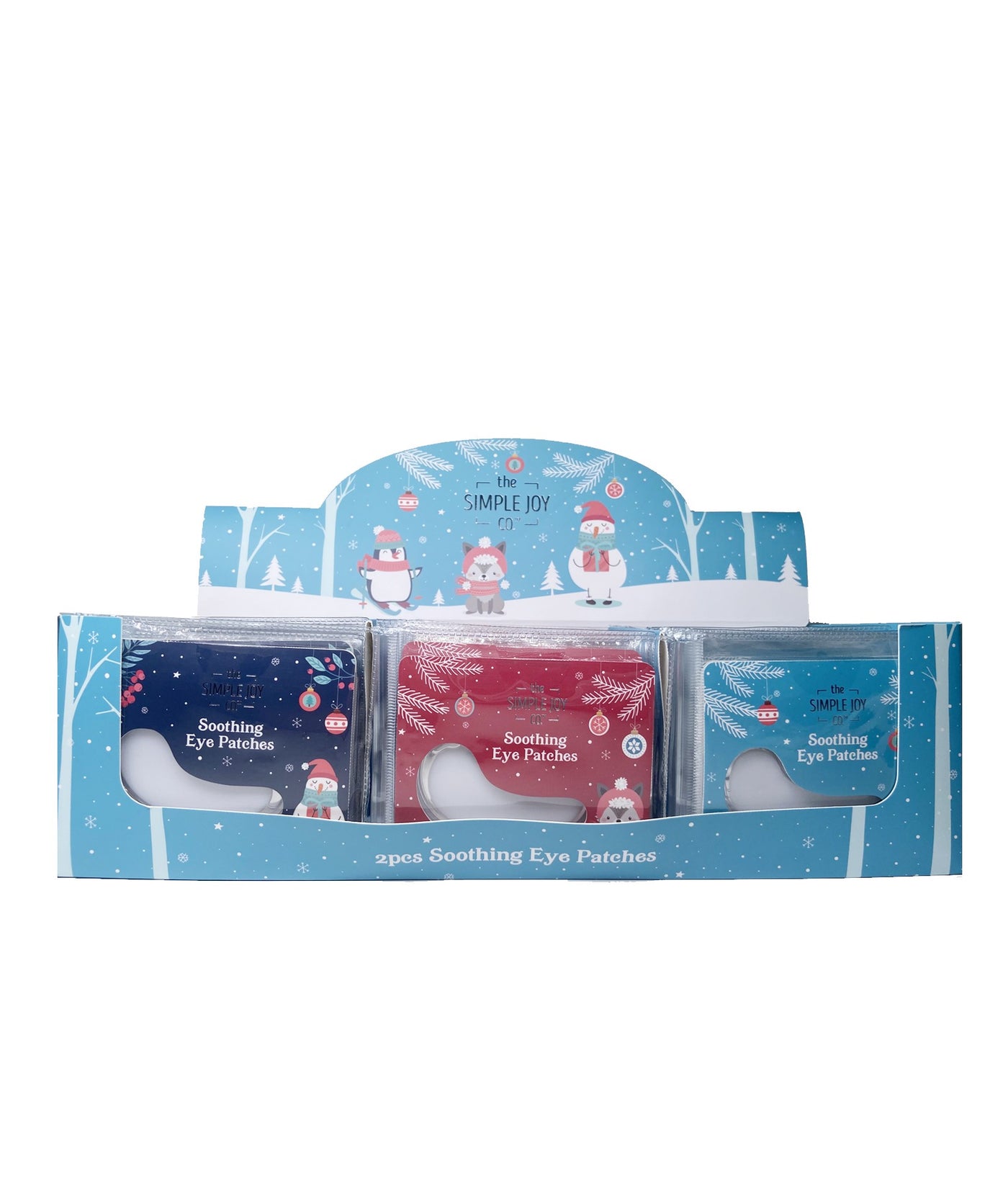 Mystery Wintery Eye Mask 2 Pair