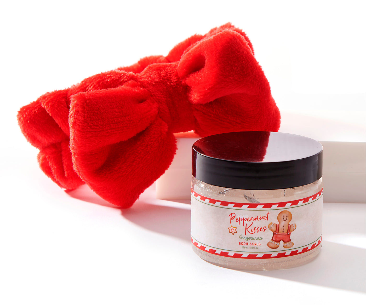 Festive Body Scrub and Headband