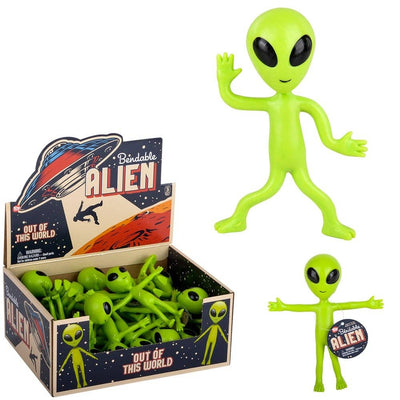 Bendable Green Alien