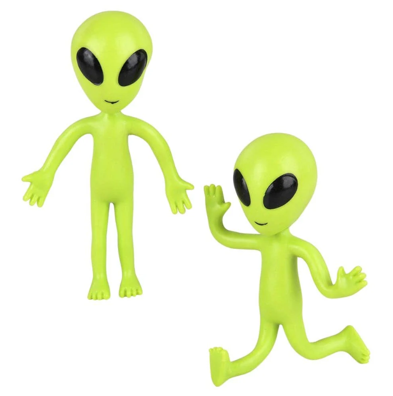 Bendable Green Alien