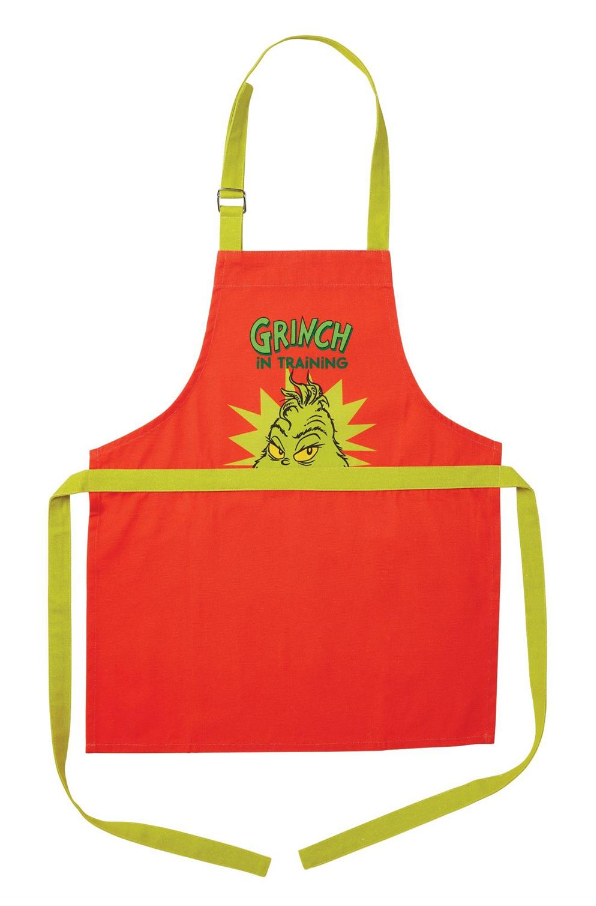 Grinch In Training Jr Apron