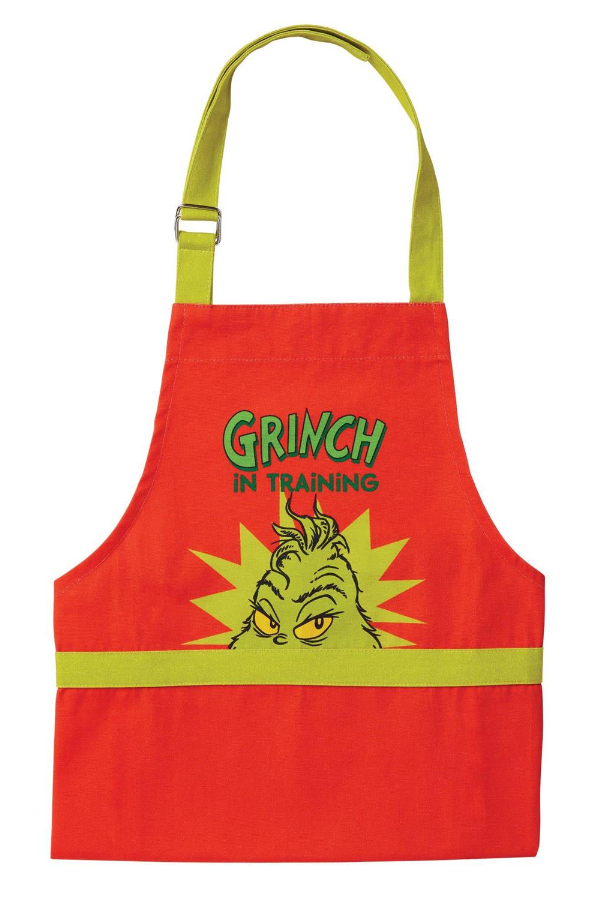 Grinch In Training Jr Apron