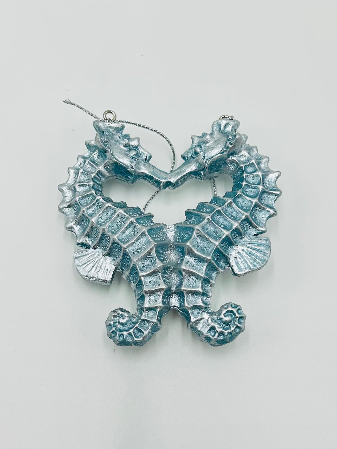 Kissing Seahorses Ornament