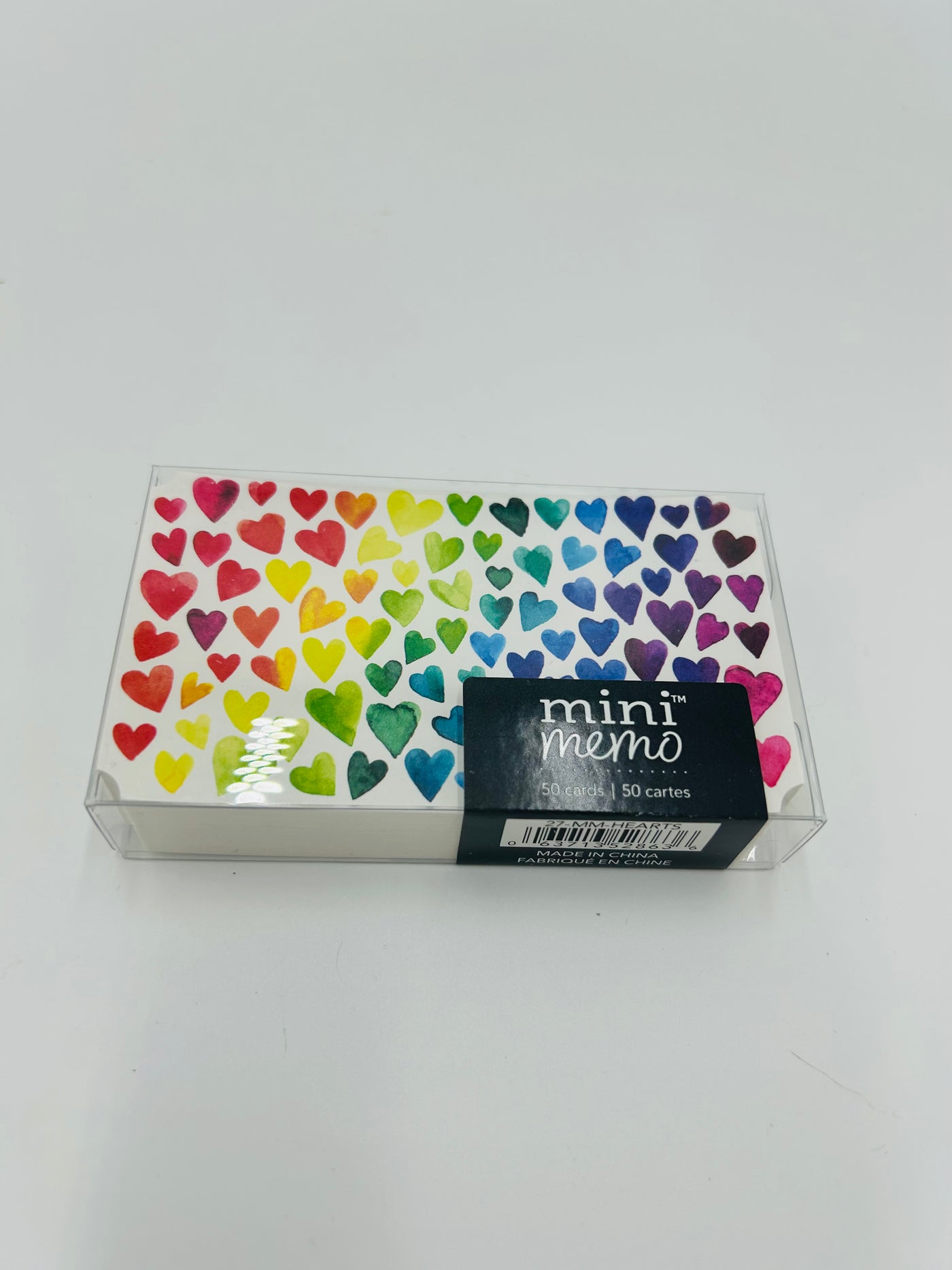 Heart Mini Memo Cards 50pc