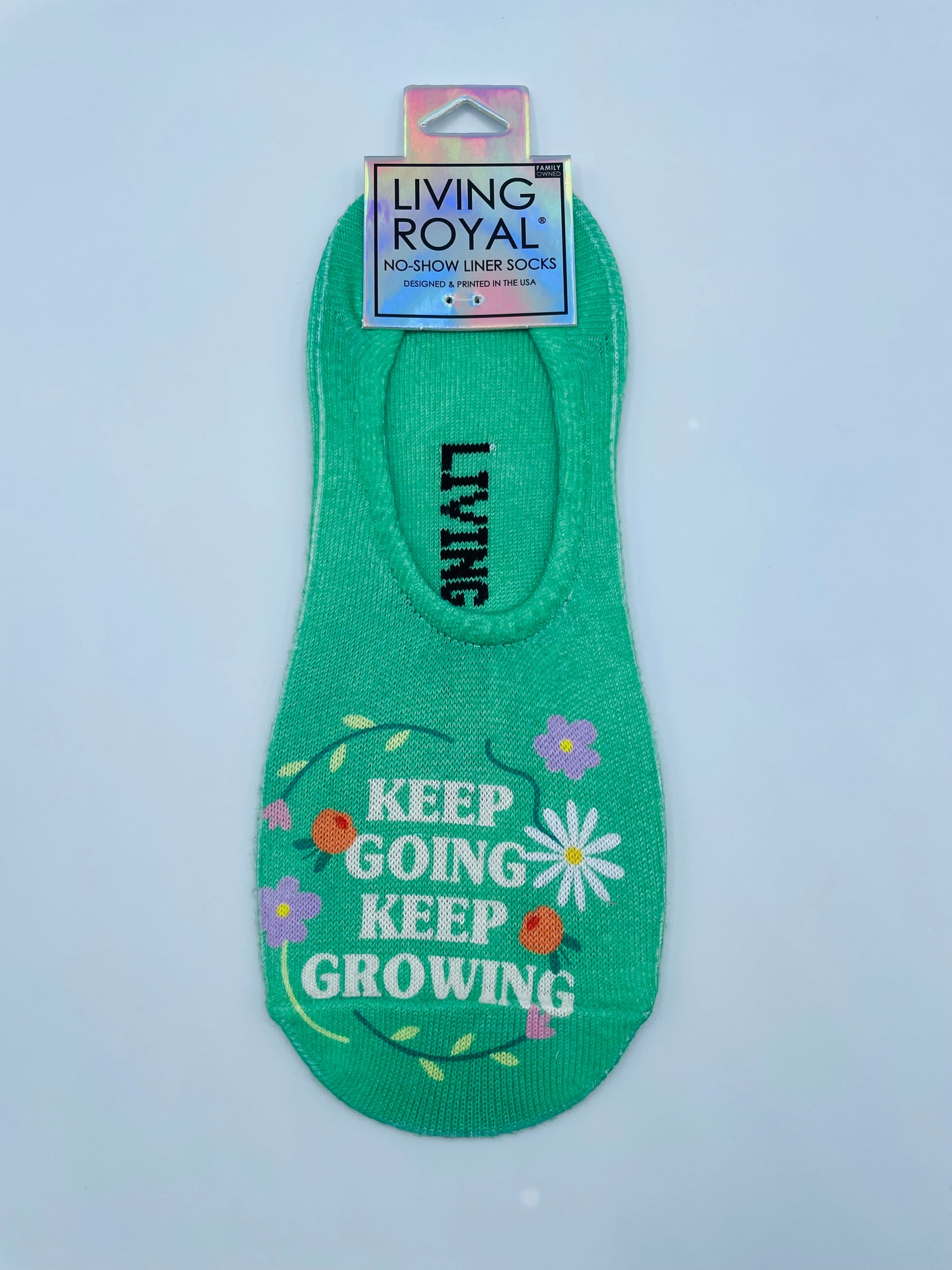 Keep Growing Liner Sock