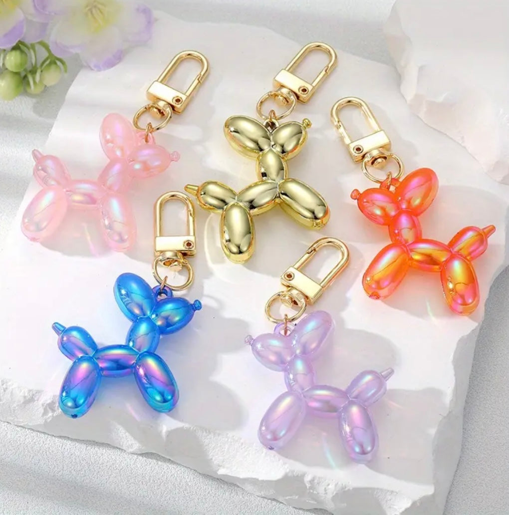 Balloon Dog Keychain