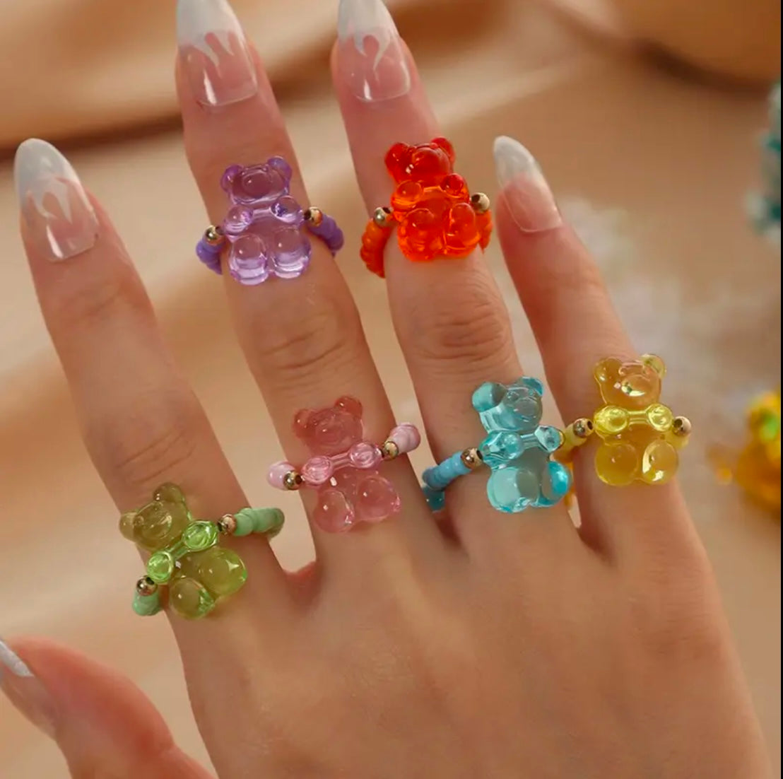 Mystery Gummy Bear Rings