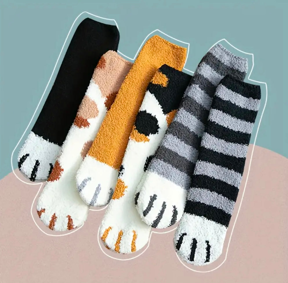 Mystery Cat Socks