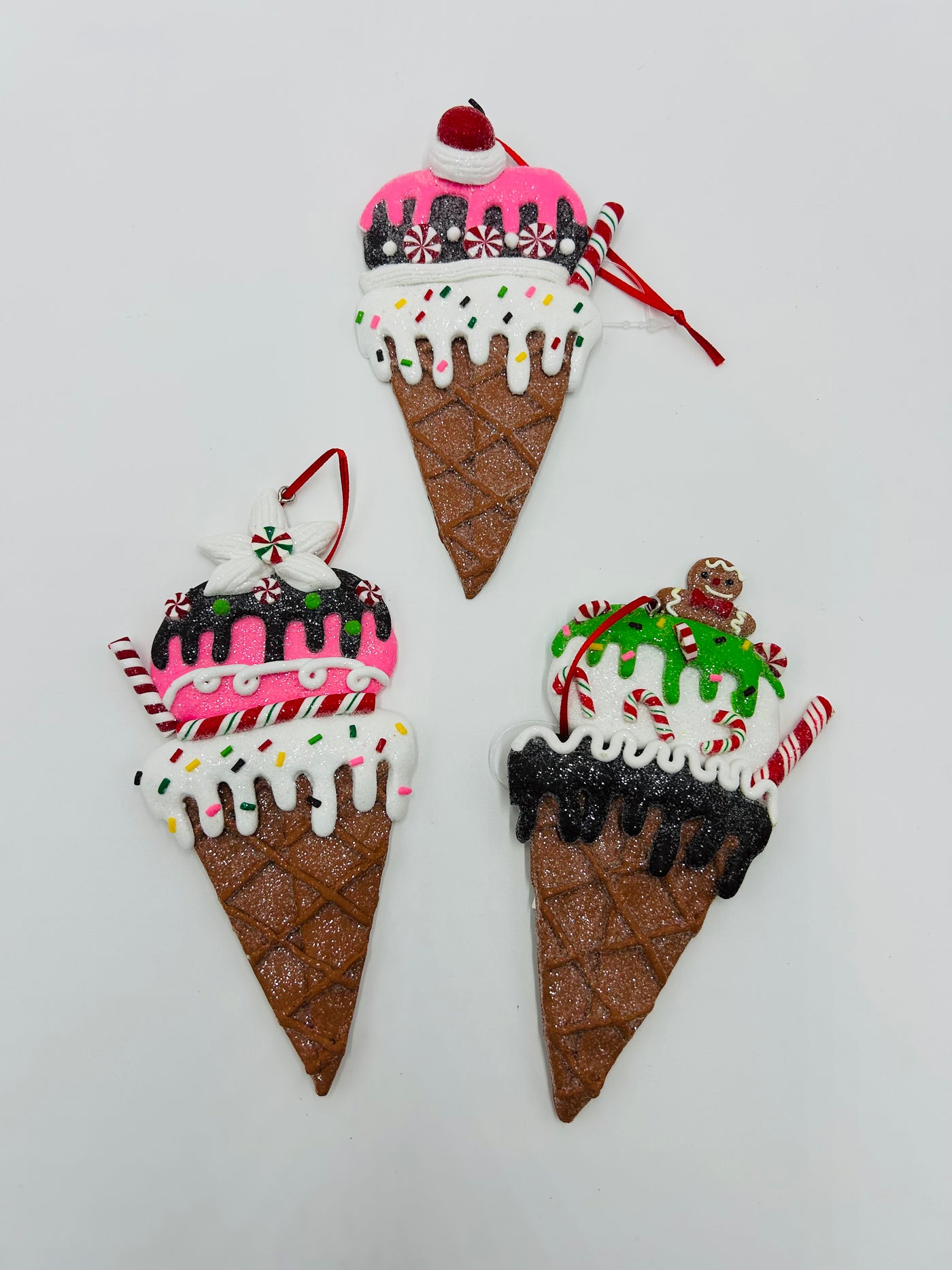 Mystery Ice Cream Cone Ornament