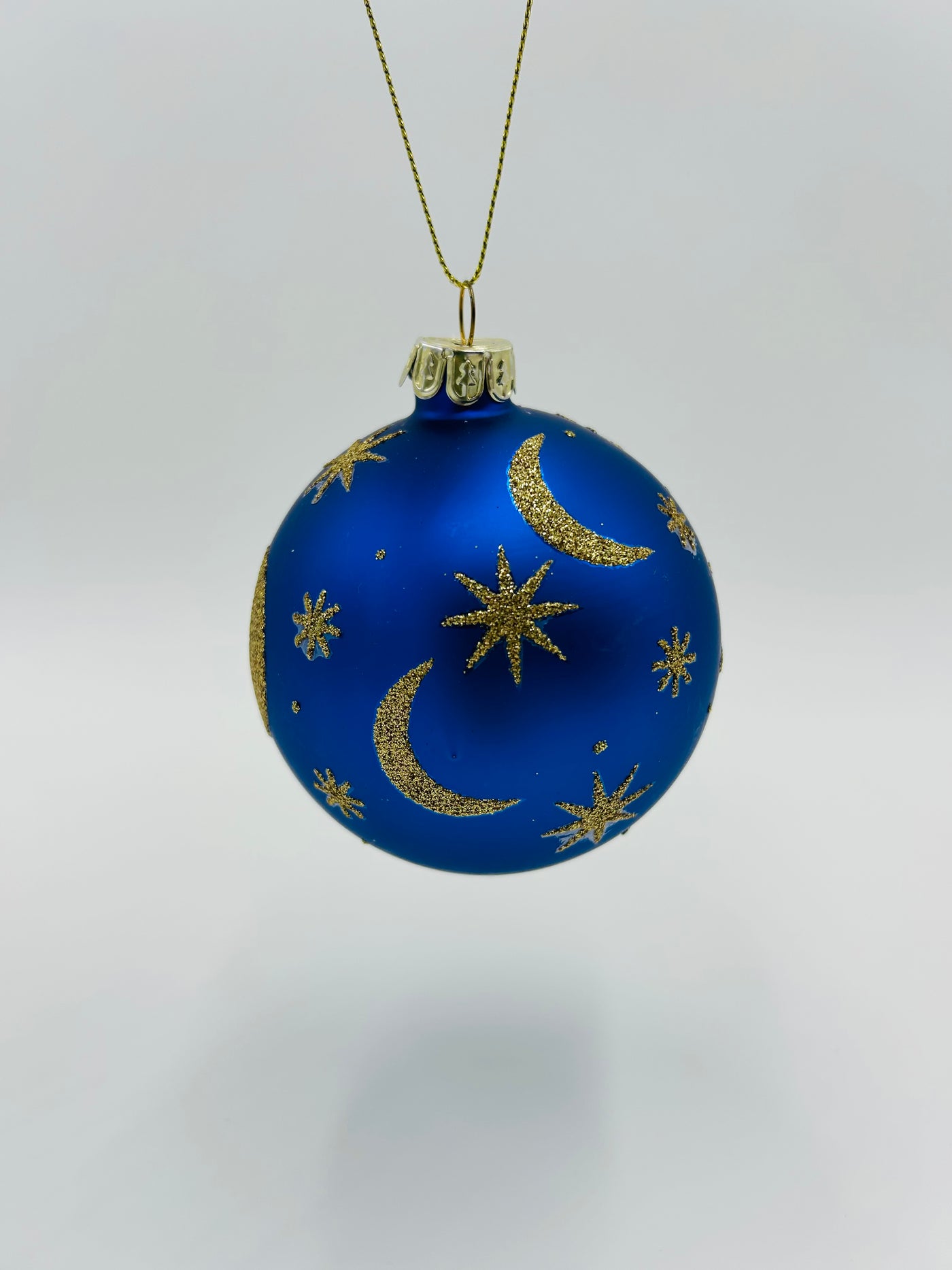 Moon & Star Ball Ornament
