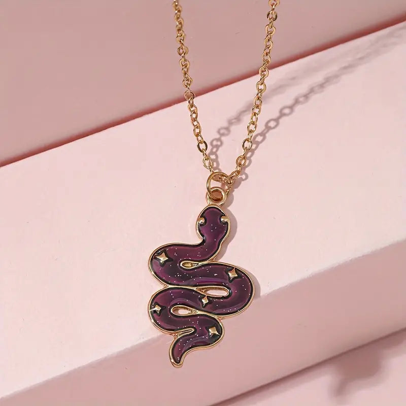 Snake Mood Necklace