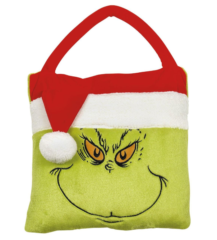 Santa Grinch Snow Throw