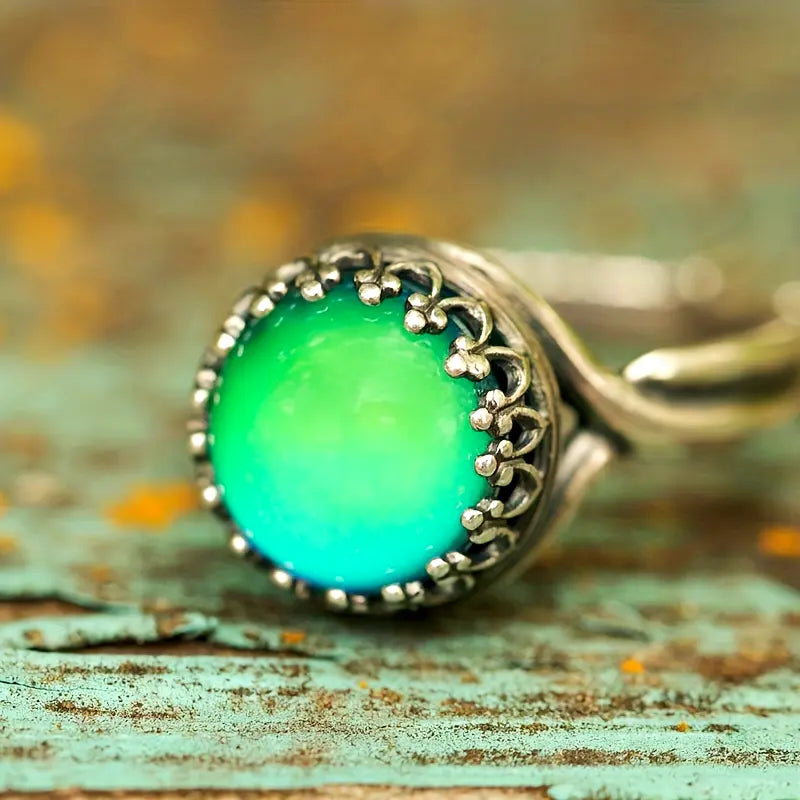 Vintage-Inspired Mood Ring