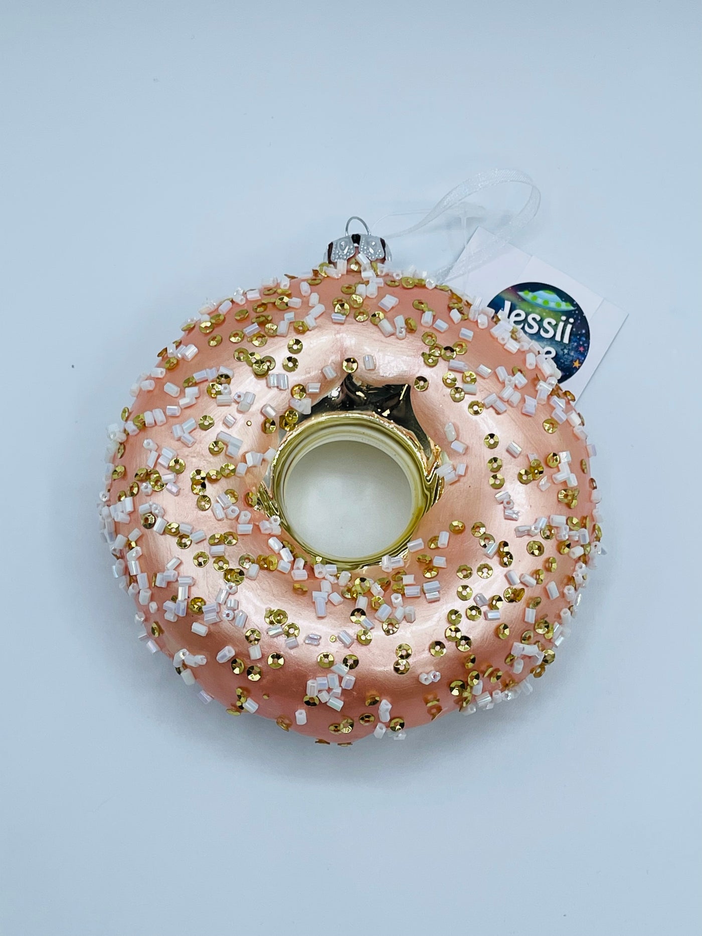 Sprinkle Donut Ornament