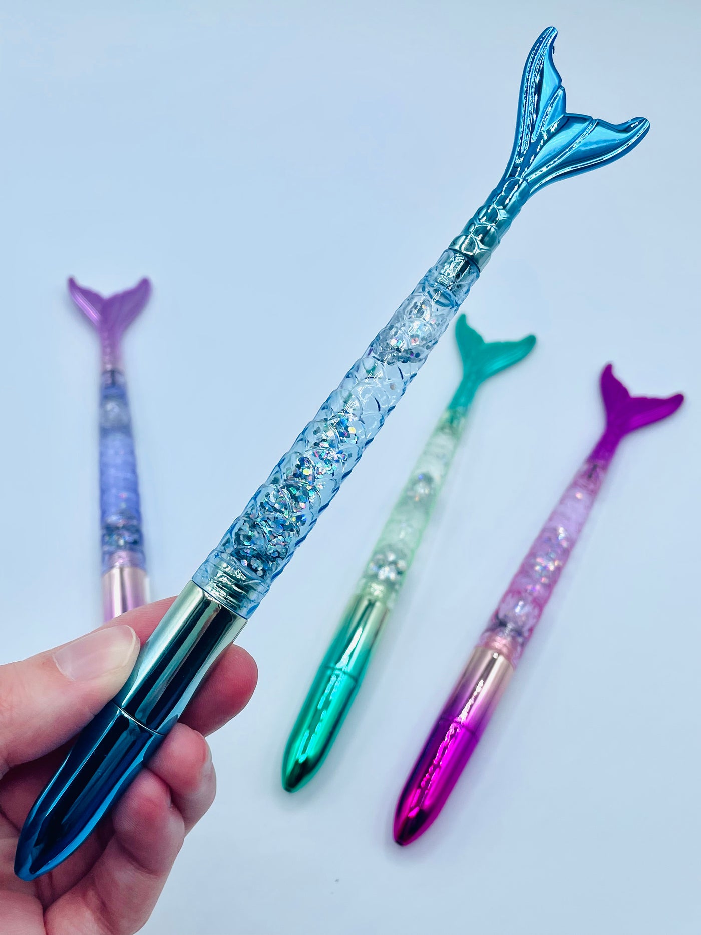 Mystery Light Up Mermaid Tail Pen – Jessii Vee's Peculiar Place
