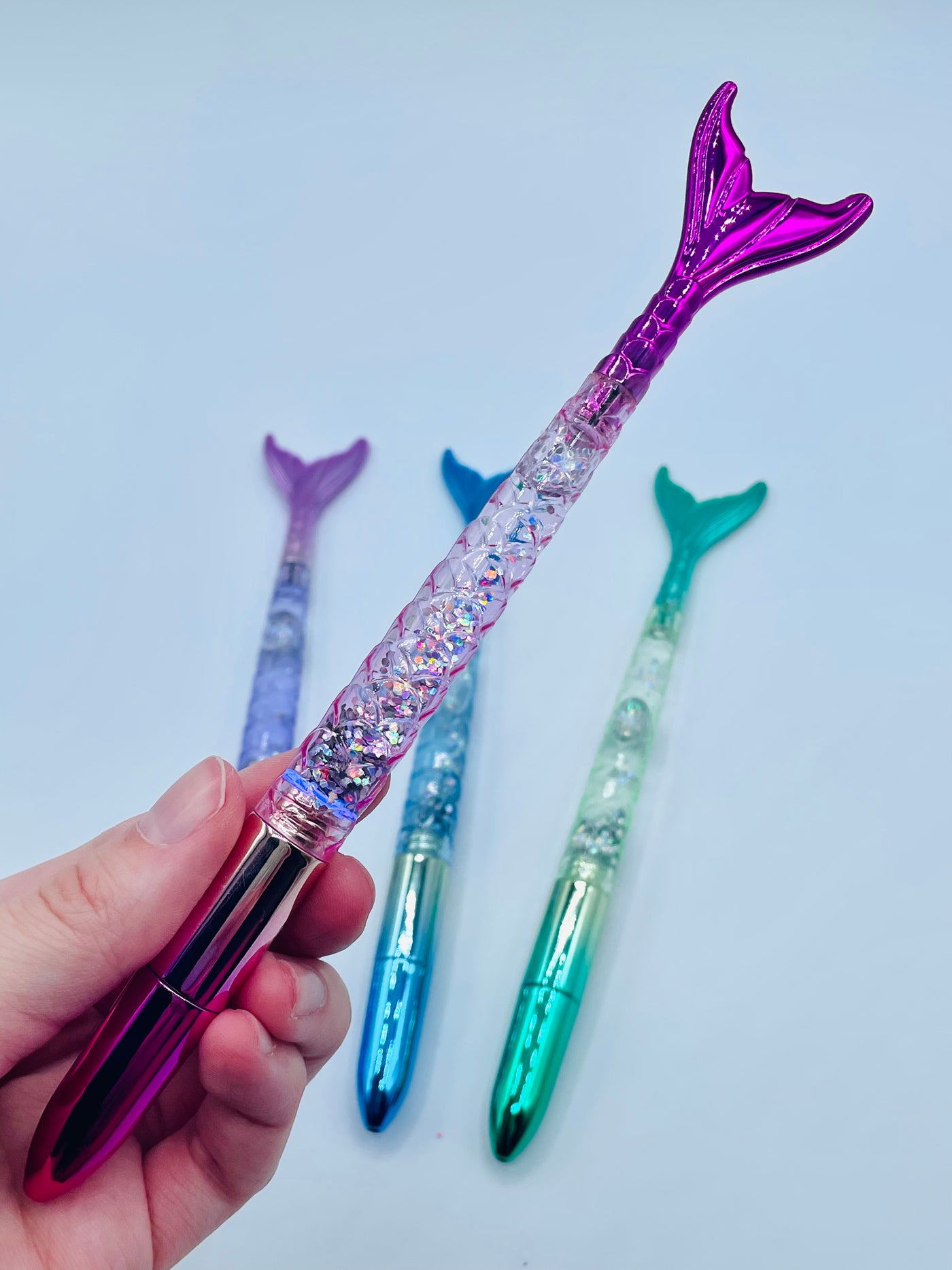 Light Up Mermaid Tail Pen-Choose Color