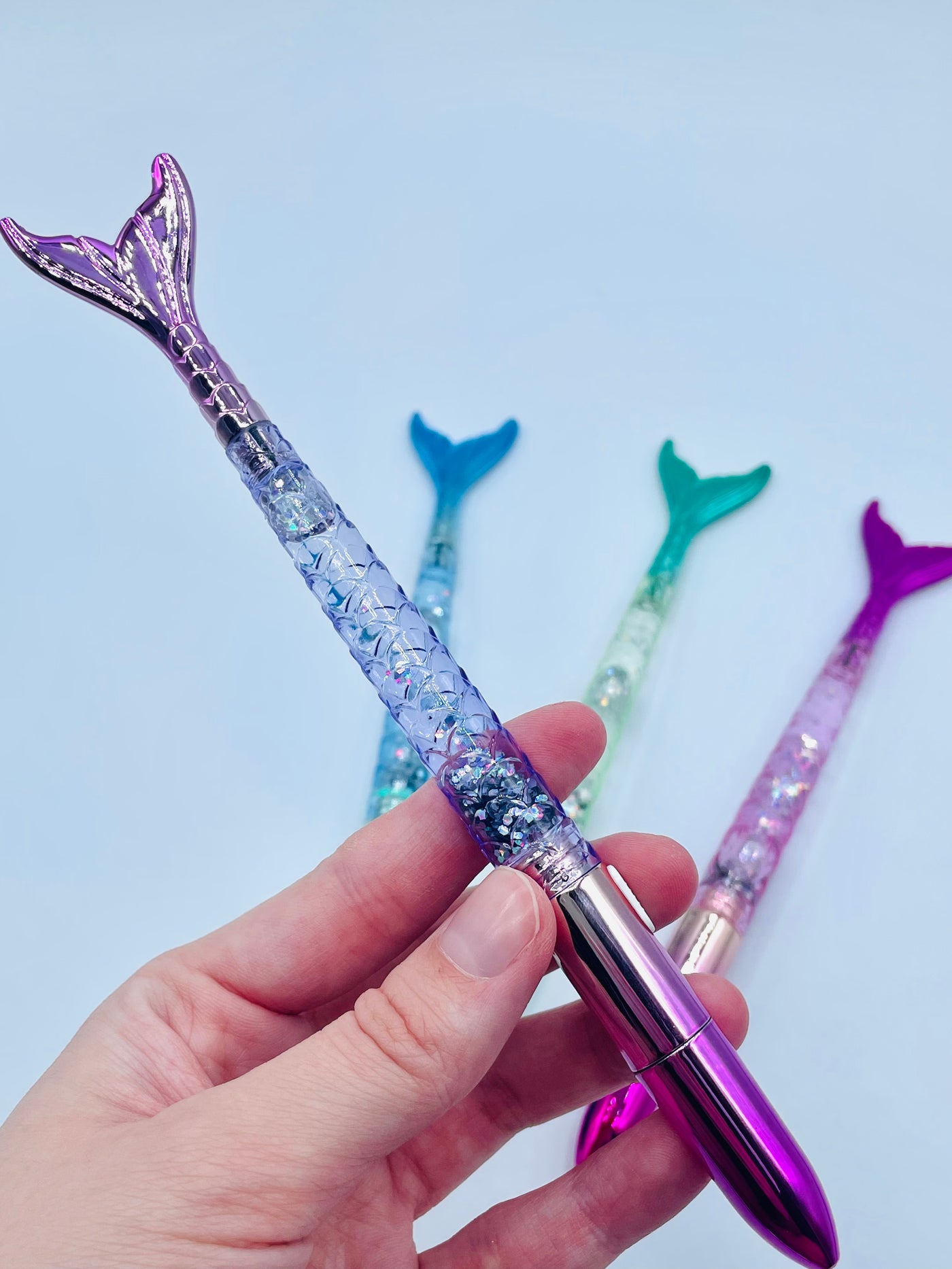 Mystery Light Up Mermaid Tail Pen – Jessii Vee's Peculiar Place