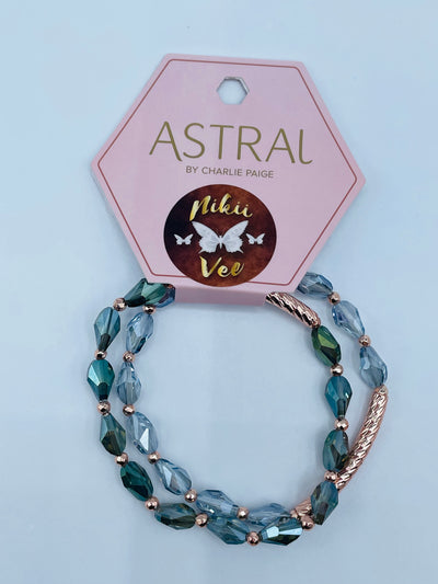 Mystery Astral Glass Bead Bracelets