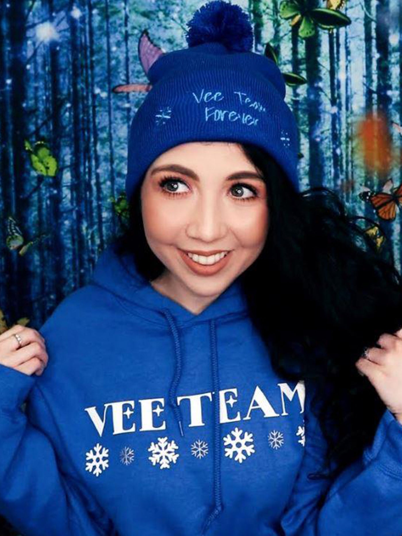 Vee Team Snowflake Sweatshirt