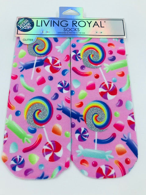 Glitter Candy Socks