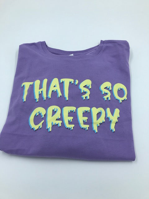 That’s So Creepy Shirt - Purple